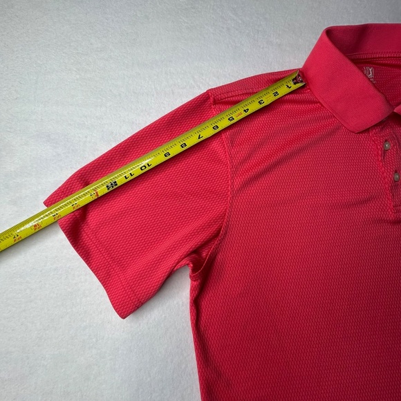 PGA Tour Champions Men Polo XL Pink Red Shirt - Picture 11 of 14